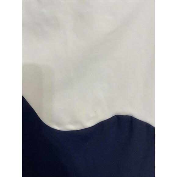 Port de Bras Wave Dress in Navy & Chantilly Tennis Pickle size XS NWT $265msrp - Picture 7 of 11